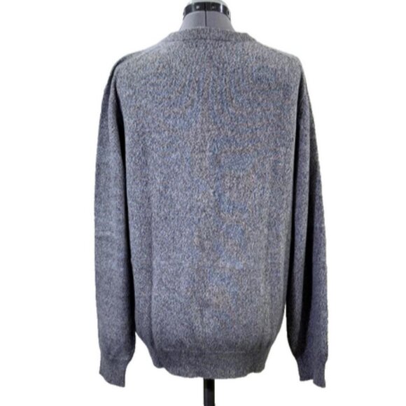C by Bloomingdale's mens cashmere marble knit sweater, L - Picture 3 of 5